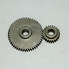 B2940-761-000  B2941-761-000 Spur Gear Set 285 X 66 Juki Button Holing Machine