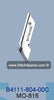 B4111-804-00C Knife (Blade) Juki MO-816 Sewing Machine