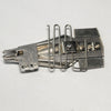 F401 1 ( 25MM ) Right Angle Bias Double Side Turn Binder  Folder For Flatlock Machine Godman