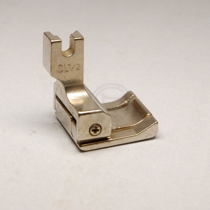 CL 1 / 2 Left Side Compensating Presser Foot For Industrial Sewing Machine Spare Part 