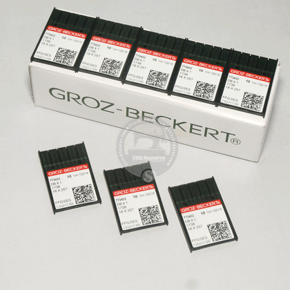 DBX1  1738  16X257 FFG  SES  10016 Groz Beckert Sewing Machine Needle