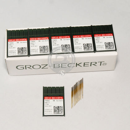 DBX1  1738  16X257 GEBEDUR 6008 Groz Beckert Sewing Machine Needle