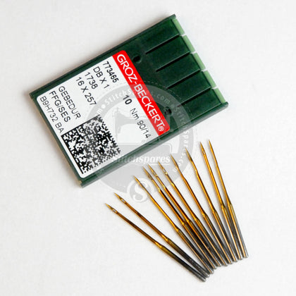 DBX1  1738 FFG  SES GEBEDUR  9014 Groz Beckert Sewing Machine Needle