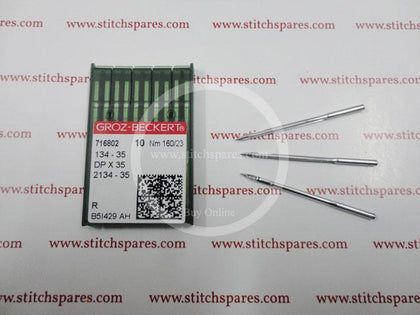 134-35 / 2134-35 / DPX35 160/23 Groz Beckert Industrial Sewing Machine Needles  Buy Any Sewing Machine Spare Part online at StitchSpares.com | Fast Delivery | 24x7 Chat Support | Best Quality | If You Could not able to find your part Chat with Us. we will help you to find your part.