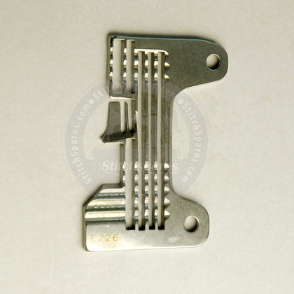 E226 Needle Plate for 747K-M7 Siruba Overlock Machine