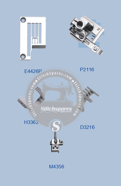 E4426P GAUGE SET SIRUBA C007E-U222-CQ (3×5.6) SEWING MACHINE SPARE PART