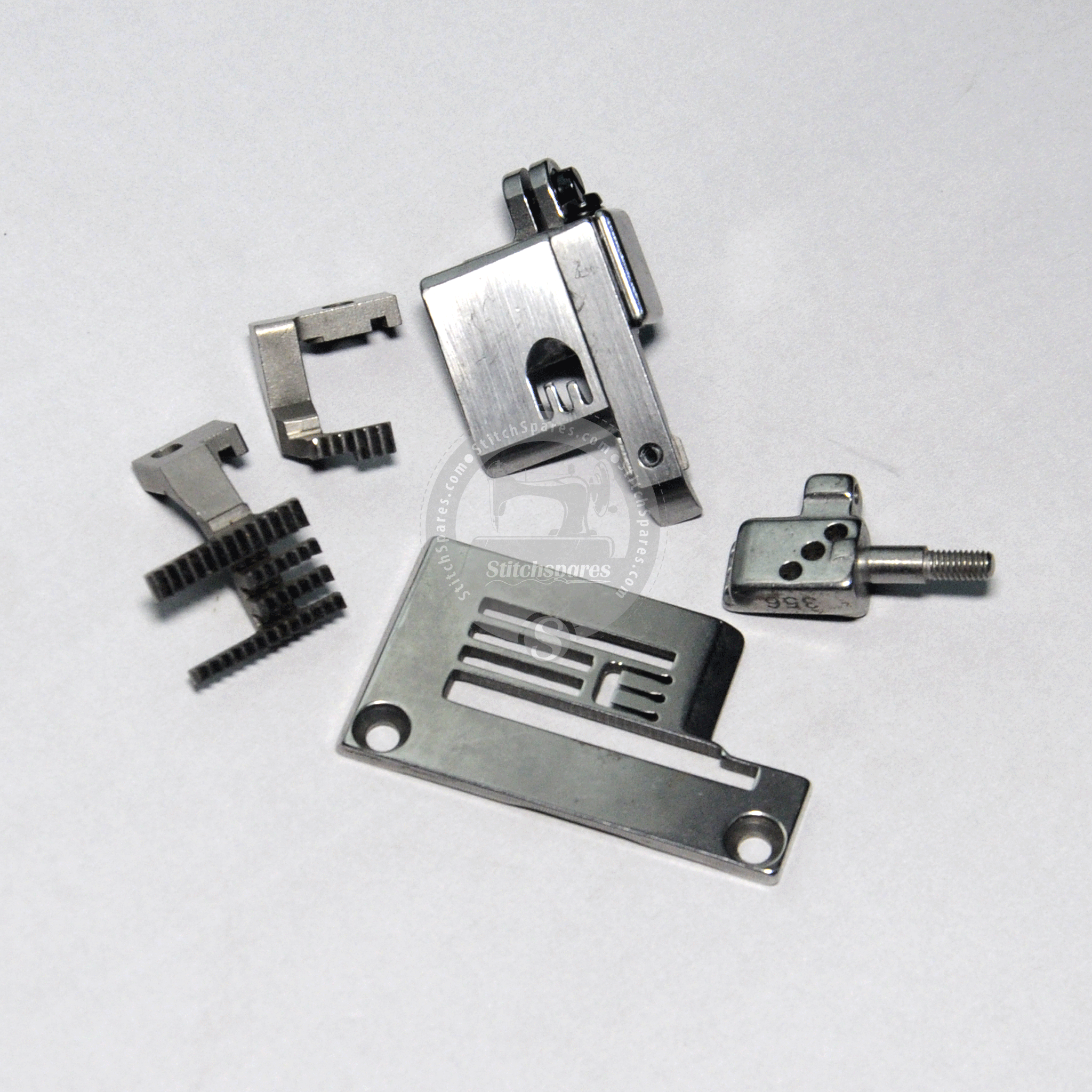 Juego de calibres E4426P (3x5.6) SIRUBA F007H-W222CQ pieza de repuesto para máquina de enclavamiento de superficie plana