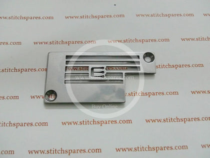 E5356NM Needle Plate Siruba C007K, C007KD, C858K, C858KD Flatbed Interlock Machine