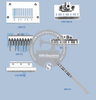 E9113 GAUGE SET SIRUBA VC008-1332-032P (14×18×14)×3 SEWING MACHINE SPARE PART