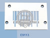 E9113 NEEDLE PLATE SIRUBA VC008-1332-032P (14×18×14)×3 SEWING MACHINE SPARE PART
