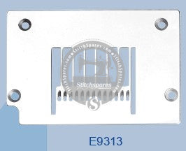 E9313 Needle Plate SIRUBA VC008 Multi-Needle Sewing Machine Part