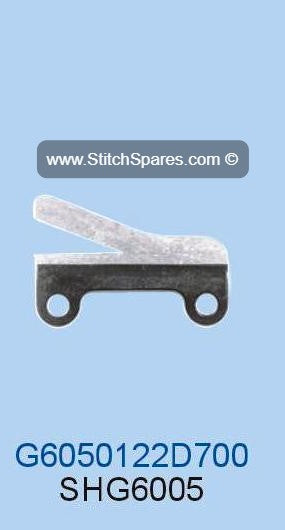 G6050122D700 Cuchillo (hoja) Máquina de coser Kingtex SHG6005