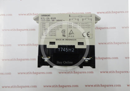 G7L-2A-BUB Omron Power Relay Hashima HP-450MS, HP-450CS, Fusing Machine