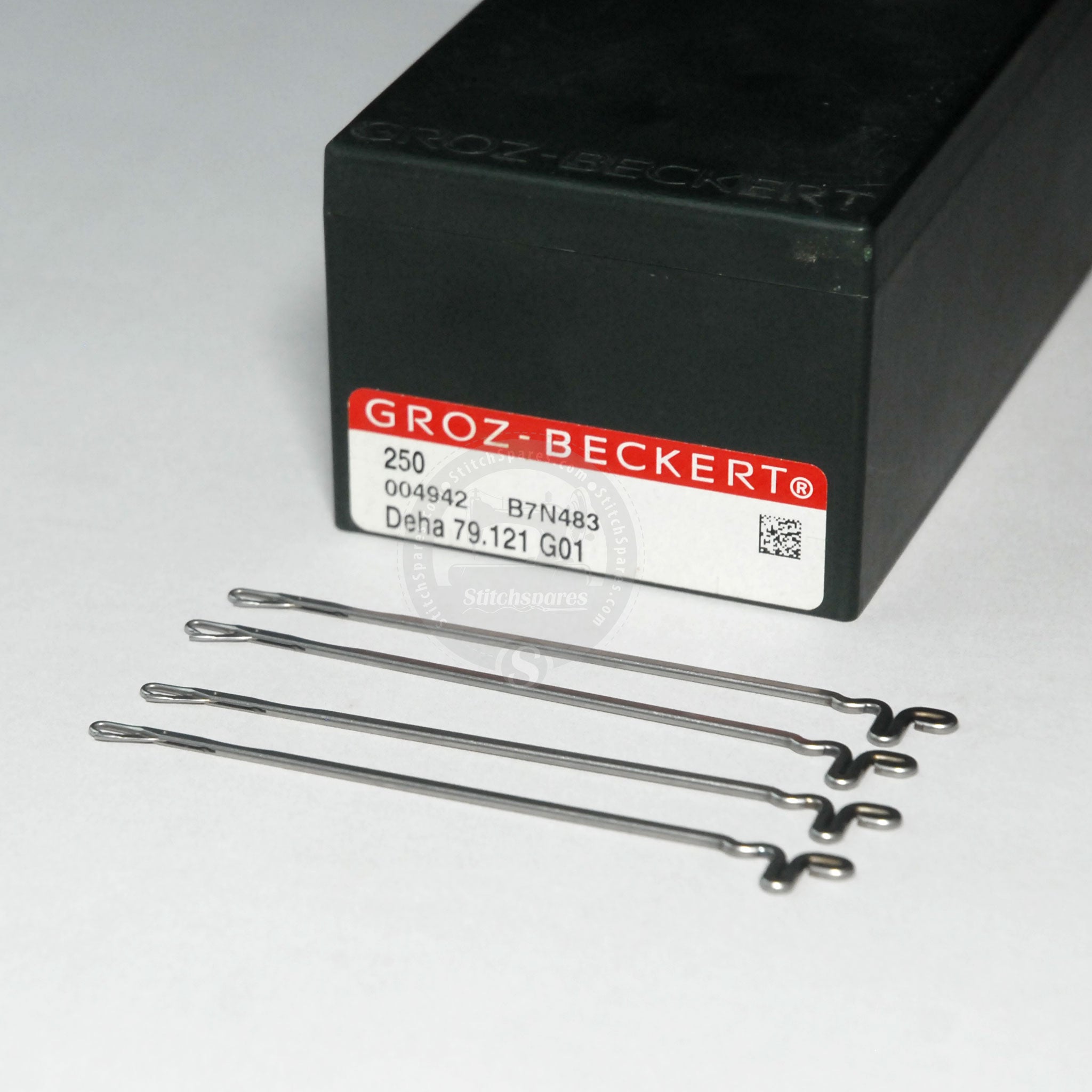 Groz-Beckert Nähmaschinennadeln DPX5 – 100 Stück Gebedur Titan, Größe 18/110, Für Industriemaschinen