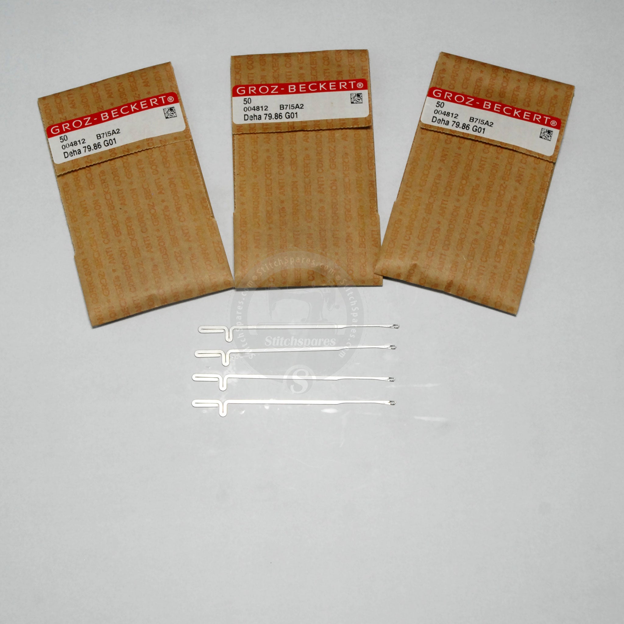 Agujas para máquina de tejer Groz Beckert Deha 79.86 G01