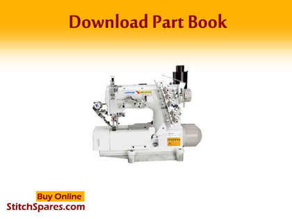 Jack JK-8569UT Sewing Machine Part Book / Part Manual / Part Catalogue