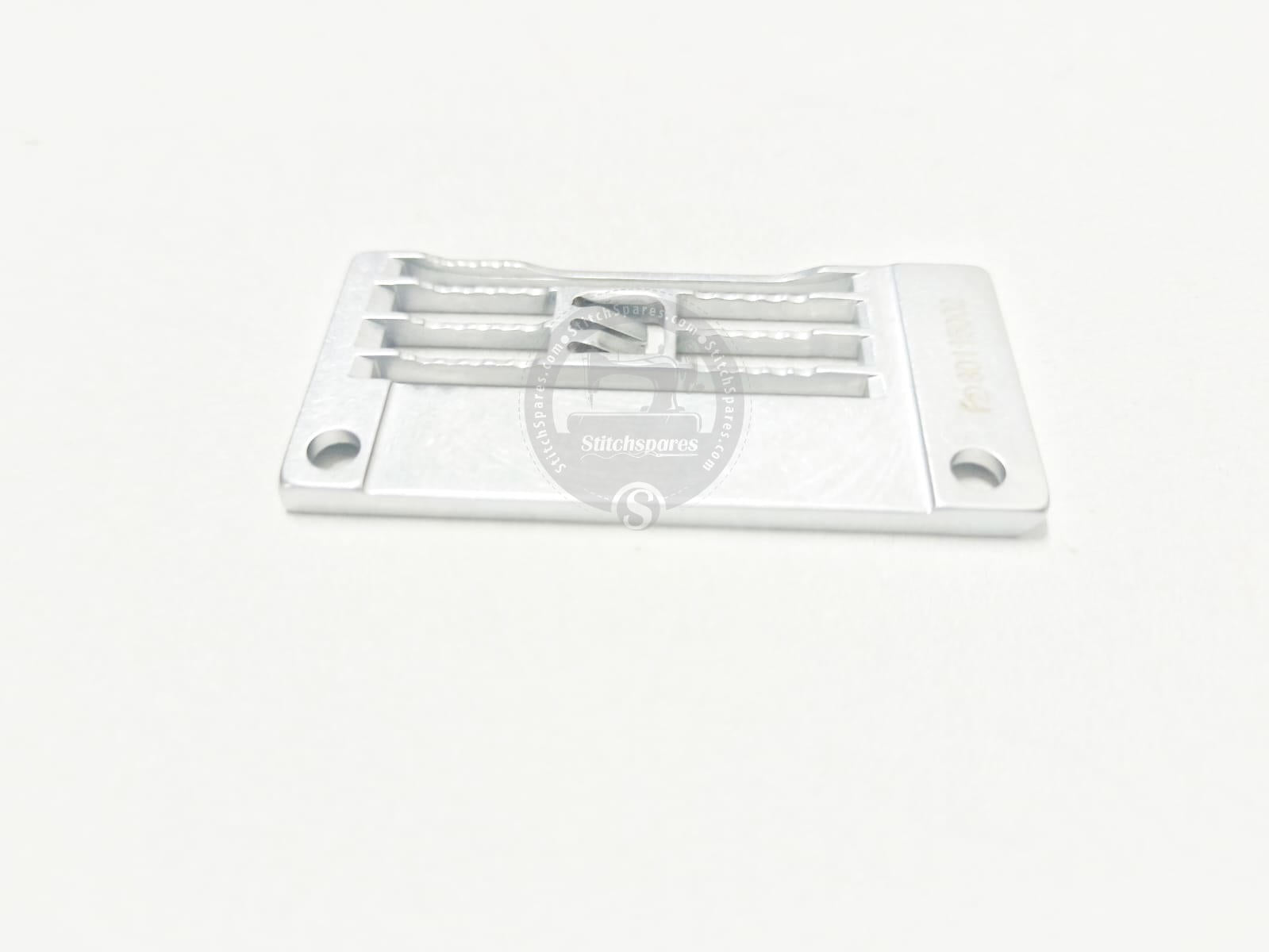 Placa de aguja JACK W4 (PIEZAS ORIGINALES DE JACK) Pieza de repuesto para máquina de coser Flatlock / Interlock N.º DE PARTE: 30115002