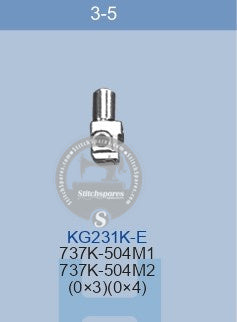 KG23K-E NEEDLE CLAMP SIRUBA-737K-504M1  737K-504M2(0-3) (0-4) SEWING MACHINE SPARE PART