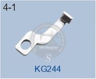 KG244 LOOPER GUARD FRONT SIRUBA 700 (5-THREAD) 757K SEWING MACHINE SPARE PARTS