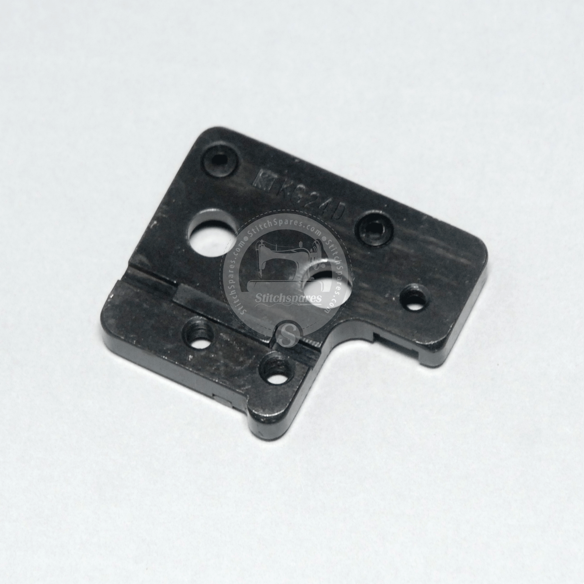 Soporte de placa de aguja KG24D para repuesto de máquina de coser Overlock SIRUBA 747, 757, 767
