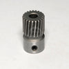 KT04 Oil Pump Worm Gear For Siruba 747 Overlock Machine Spare Part 