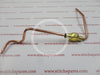 KT225 Copper Tube Siruba 700K, 737K, 747K, 757K Overlock Sewing Machine Spare Part  Guaranteed to fit in following sewing machine -  SIRUBA 700K, 737K, 747K, 757K,