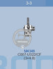 M4348 NEEDLE CLAMP SIRUBA -C007-U322-CF (3--4.8) SEWING MACHINE SPARE PART