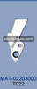 MAT-02203000 Messer (Klinge) Juki T022 Nähmaschine