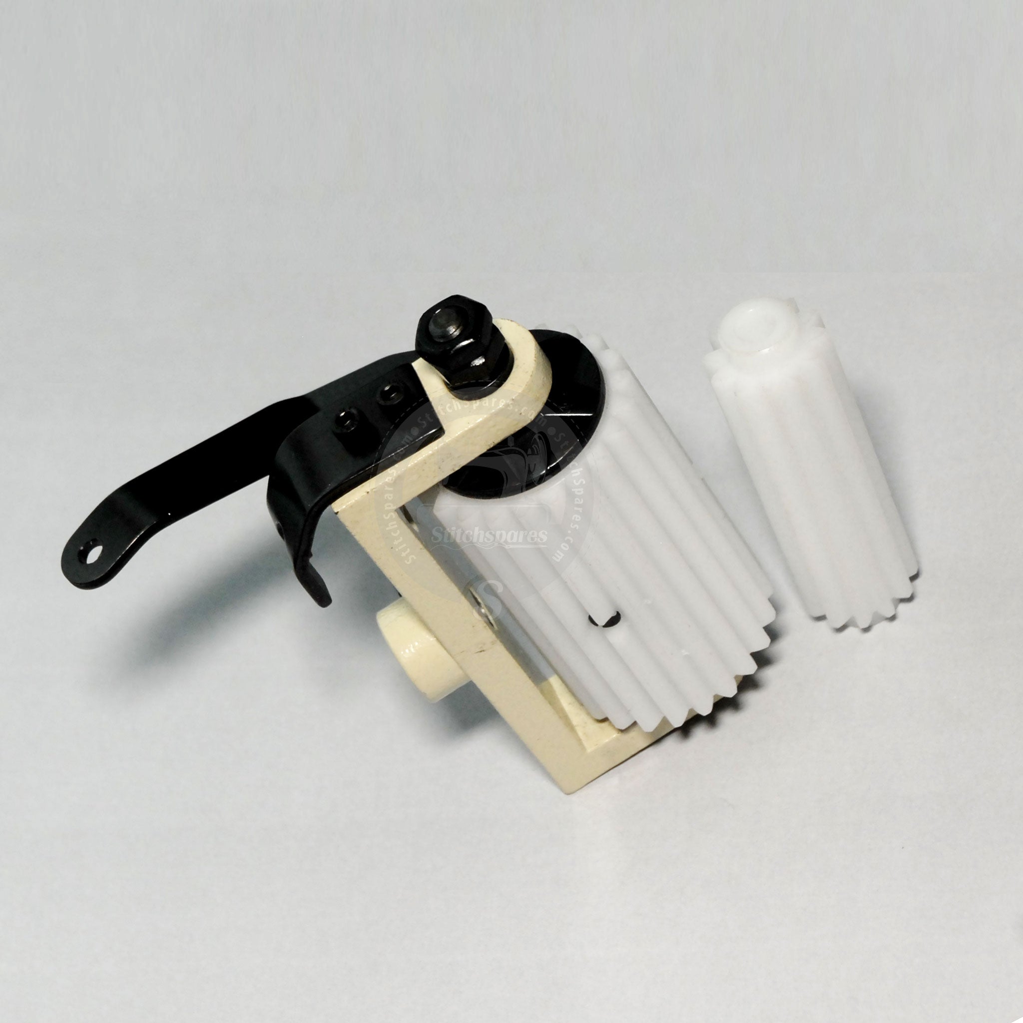 Extractor de dientes tipo 12 agujas Kansai multiaguja, cama cilíndrica, pieza de repuesto para máquina de puntada de cadena de doble aguja