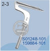 S01248-101  159884-101 LOWER LOOPER BROTHER EF4-B531 (4-THREAD) SEWING MACHINE SPARE PART