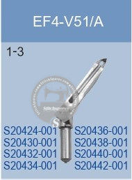 S20424-001  S20430-001  S20432-001  S20434-001  S20436-001  S20438-001  S-20440-001  S20442-001  UPPER LOOPER BROTHER EF4-V51-A SEWING MACHINE SPARE PART