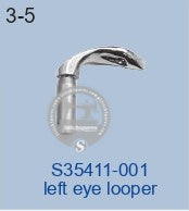 S35411-001 LEFT EYE LOOPER BROTHER -DH4-B980  RH-9800 SEWING MACHINE SPARE PART