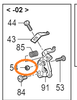 S47932-001 NUT SM2.38-56 Brother RH-9820 Computerized Eyelet Button Hole Machine Spare Part