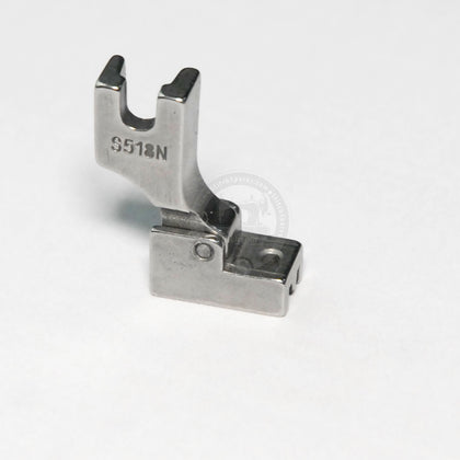 S518N 2.0 mm Hinged Invisible Zipper Presser Foot Single Needle Lock-Stitch Sewing Machine