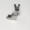 S518NE-2.0mm Hinged Invisible Zipper Presser Foot  Presser Feet Single Needle Lock-Stitch Sewing Machine Spare Part