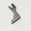 S518NE-2.0mm Hinged Invisible Zipper Presser Foot  Presser Feet Single Needle Lock-Stitch Sewing Machine Spare Part