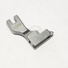 S518NE-2.0mm Hinged Invisible Zipper Presser Foot  Presser Feet Single Needle Lock-Stitch Sewing Machine Spare Part