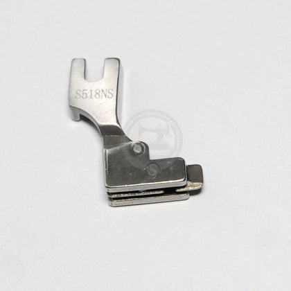 S518NS 2.0 mm (S518NS) Needle Feed Zipper Presser Foot Single Needle Lock-Stitch Sewing Machine