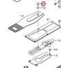 SM-3061052-TP SCREW M6 L=10 For JUKI LK-1900 Computerized Bartek Machine Spare Parts