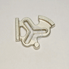 Guía de flores/Guía de soporte para JUKI 8700, 8100, 8300, 8500, 5550 Compatible con todas las marcas de piezas de repuesto para máquina de coser de punto de bloqueo de aguja única