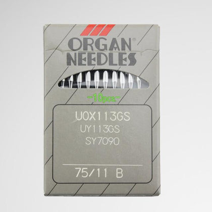 Organ aguja UYX113/UOX113 (máquina de coser de varios hilos kansai)