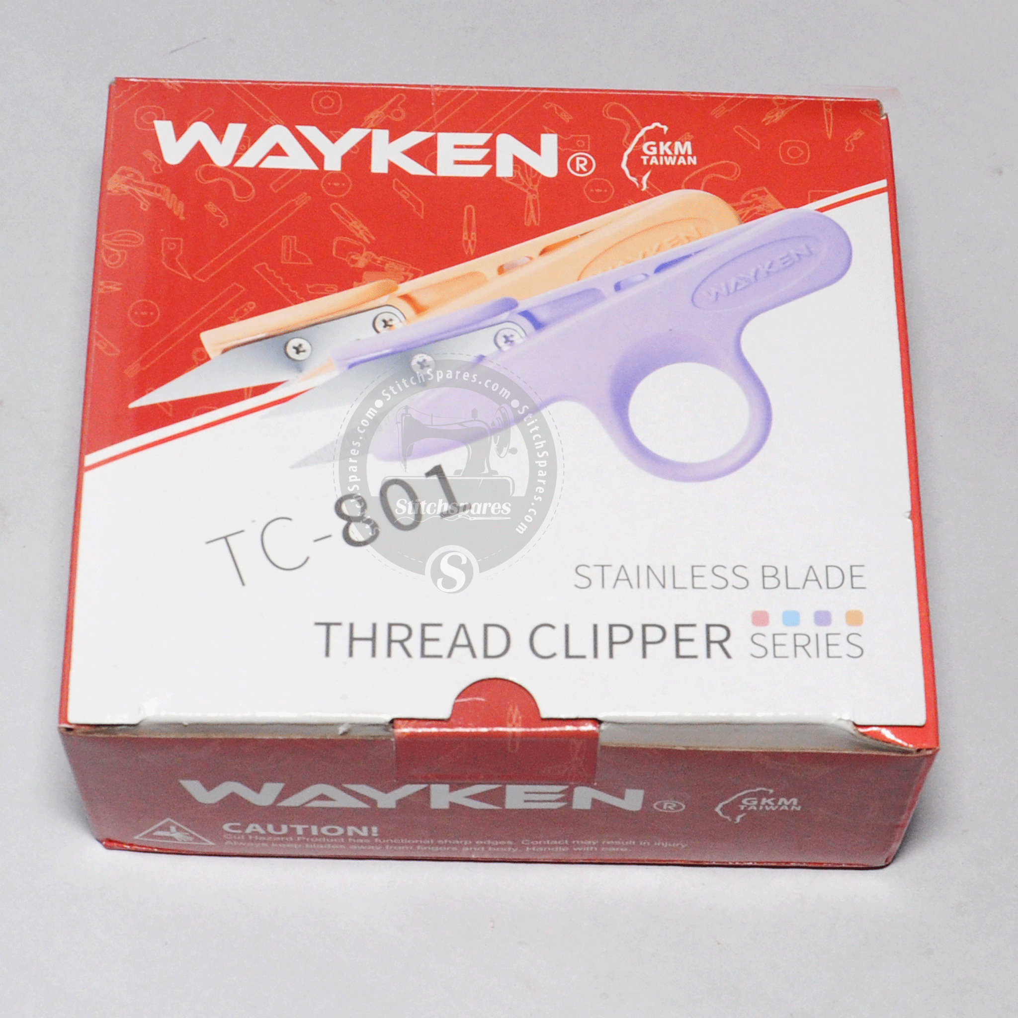 # WAYKEN Stainless Steel TC-801 Thread Clipper  Thread Trimmer (Thumb Type ) For Industrial Use 