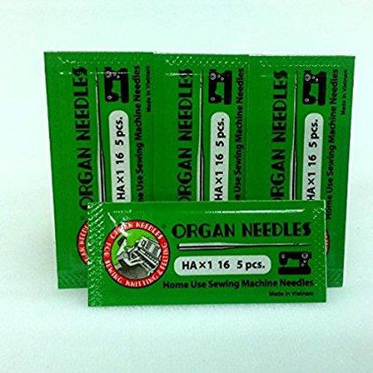 Órgano Agujas de coser, hax1, 130/705 H, 15x1,80/12,100 unids Agujas/Lot, doméstica Costura piezas de la máquina