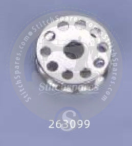 263099 / 210530S BOBBIN FOR SINGER 107 , 140W , 143W , 151W , 307G , 457 SEWING MACHINE SPARE PART | STITCH SPARES.COM