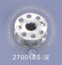 270010S METAL BOBBIN (NET / CUT TYPE )FOR SINGLE NEEDLE MACHINE SPARE PART | STITCHSPARES.COM