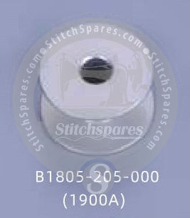 B1805-205-000 BOBBIN JUKI LK-1900A INDUSTRIAL SEWING MACHINE SPARE PART | STITCHSPARES.COM