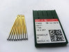 Groz Beckert Needle DBX1 1738 16X257 GEBEDUR (dorado) Aguja para máquina de pespunte de una sola aguja