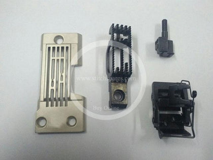 Kit Completo De 2 aguja Maquina De Coser Cerradora De Codo