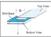F213 Single Needle Shirt Yoke Attachment (Single Needle Lock-Stitch Machine)