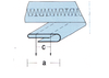 F342 Carpeta de bucle para máquina de coser industrial